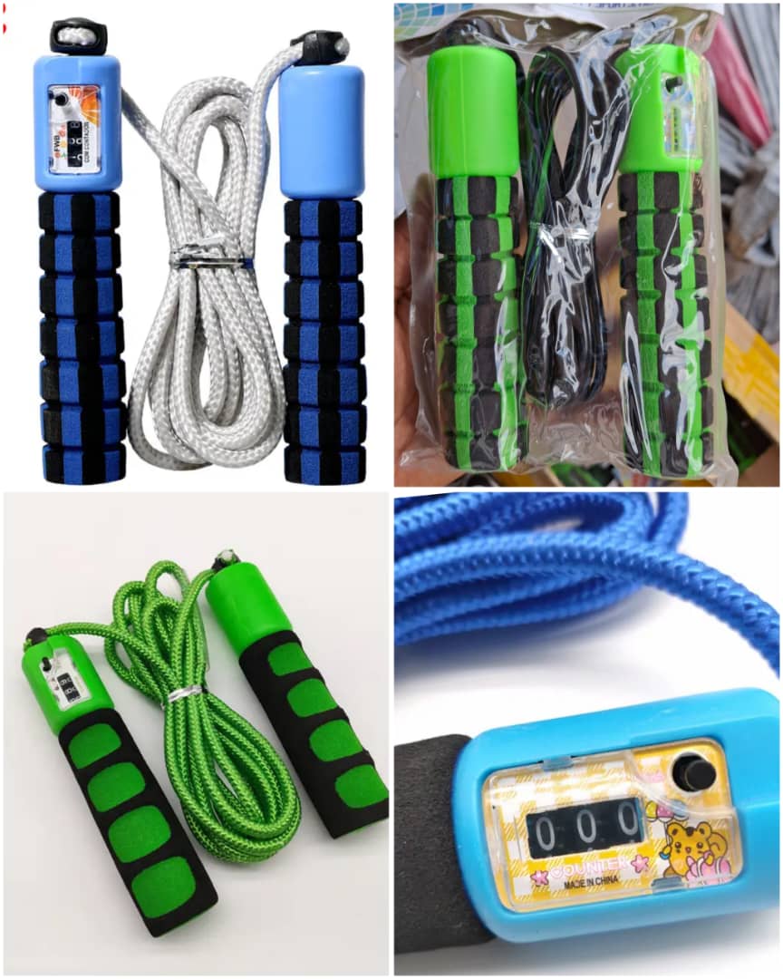 Corde à sauter professionnelle avec comptage du nombre de saut effectué disponible: Djougou. Livraison rapide